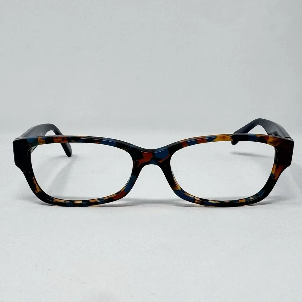 Coach HC6078 5337 Teal Confetti Eyeglass Frames 52-16-135